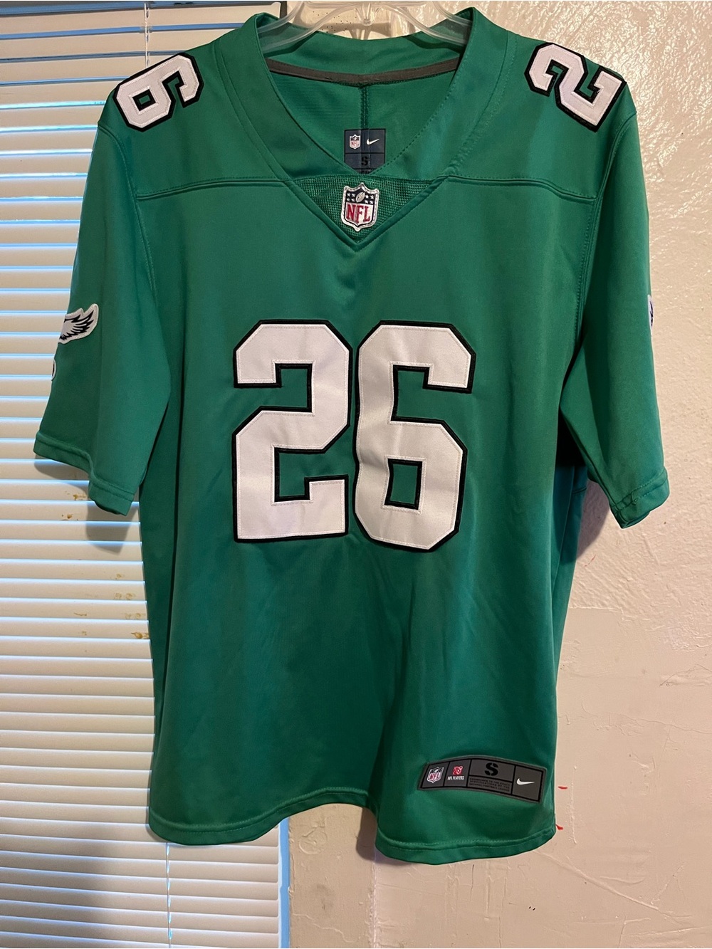 Saquon Barkley Kelly green Philadelphia Eagles Jersey